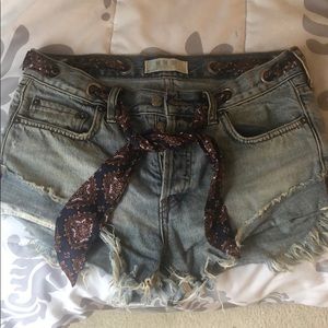 Free People Denim Shorts